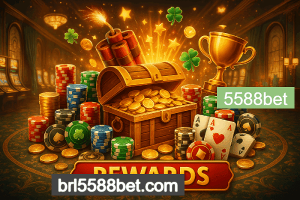 Ofertas e recompensas da 5588bet em catálogo visual.