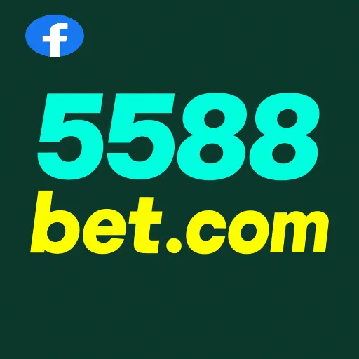 Imagem promovendo a página oficial da 5588bet no Facebook